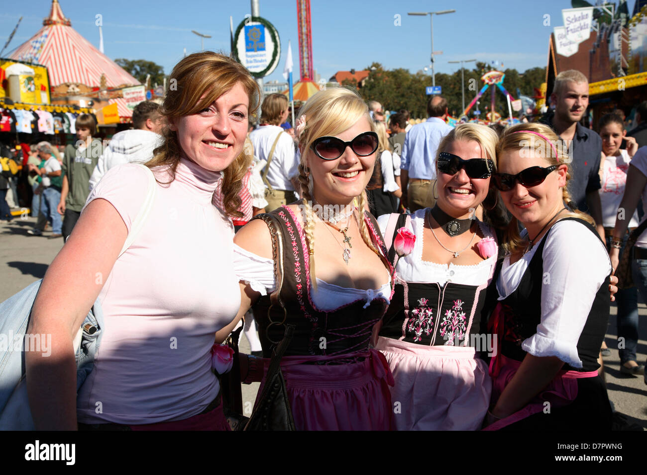 Maglietta Mei Dirndl is in da bucato Oktoberfest maglietta donna birra