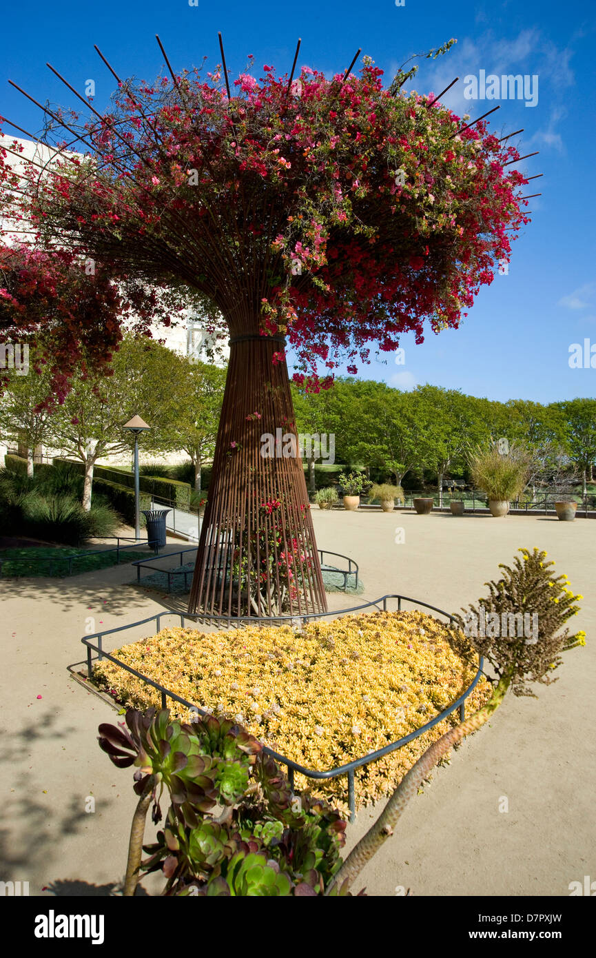Il Central Garden presso il Getty Center Foto Stock