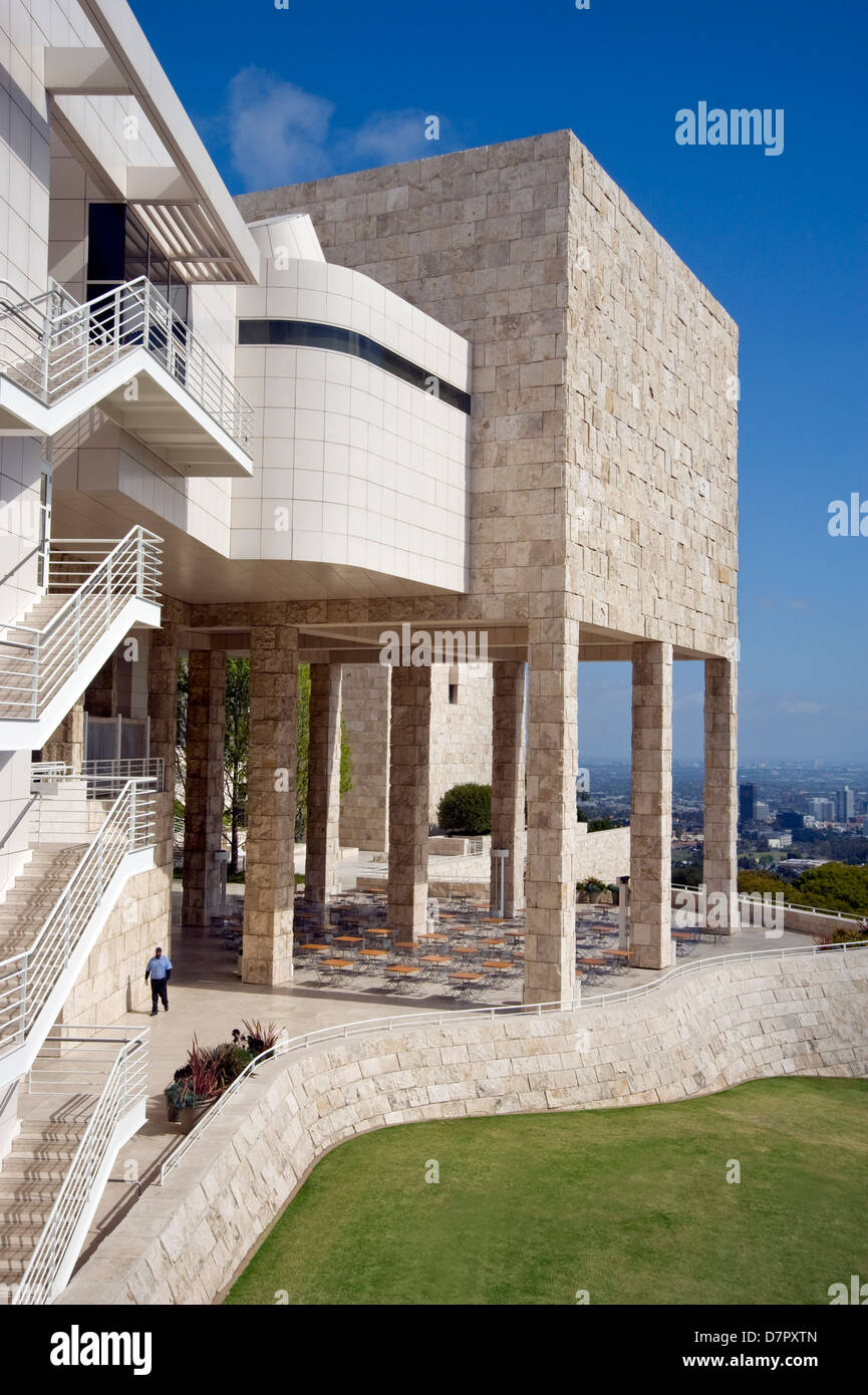 Il Getty Center per le Arti in Los Angeles, California Foto Stock