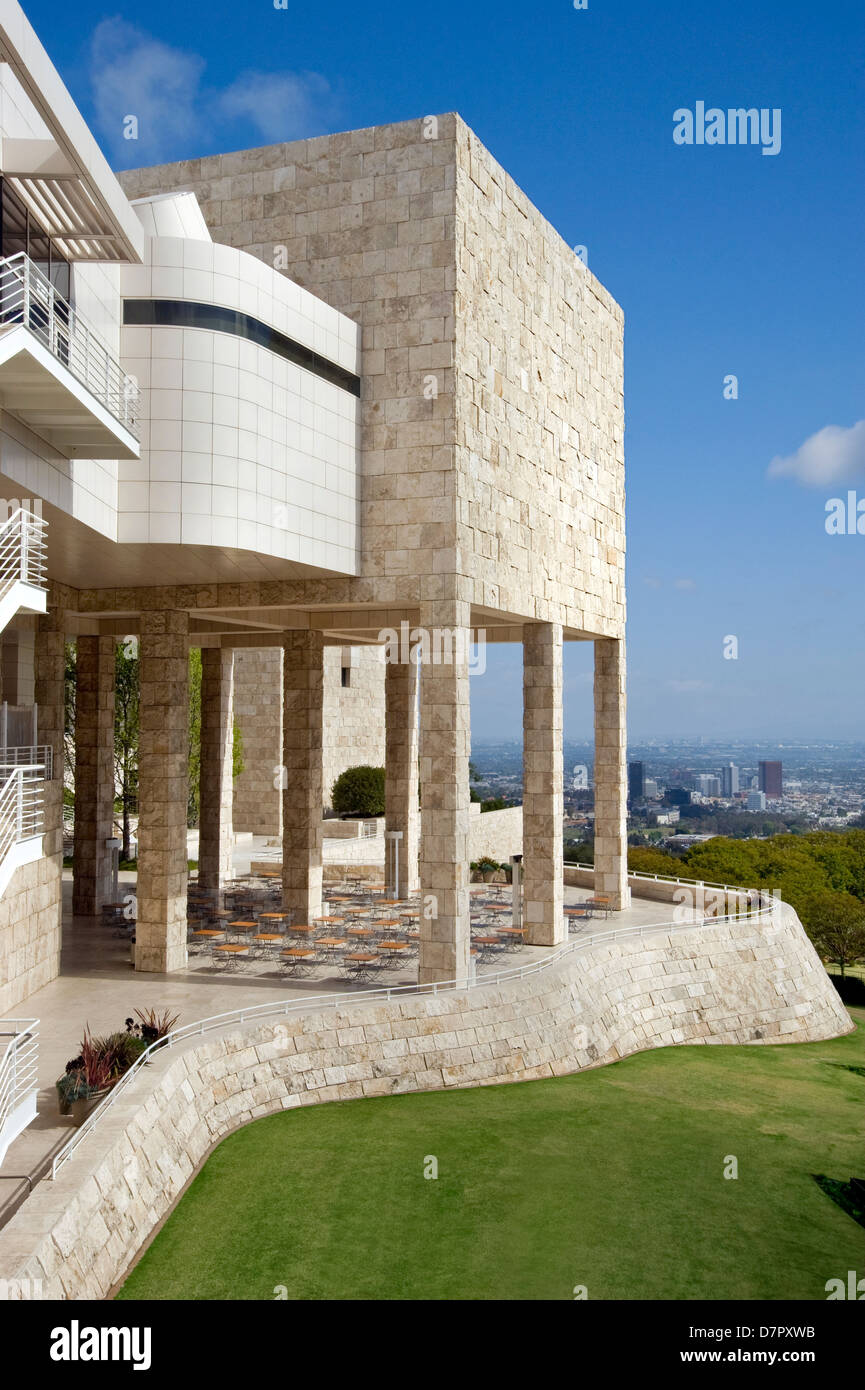 Il Getty Center per le Arti in Los Angeles Foto Stock