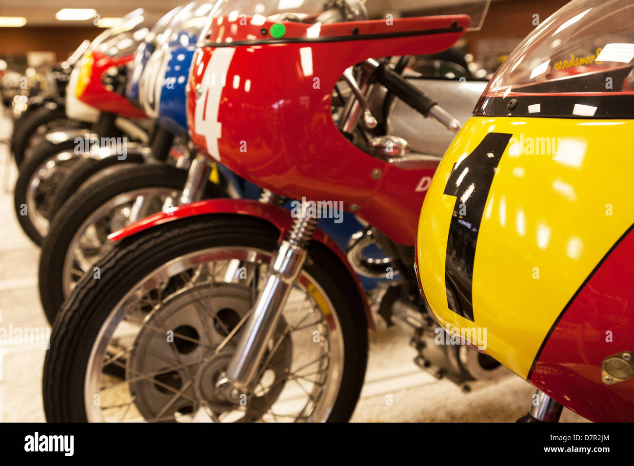 National Motorcycle Museum di Birmingham. Foto Stock