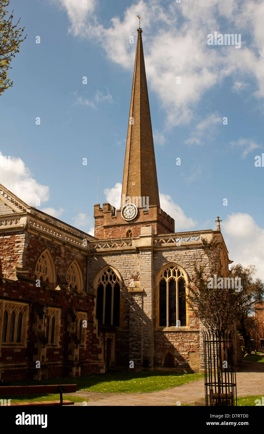 La Chiesa di Santa Maria, Bridgwater, Somerset, Inghilterra, Regno Unito Foto Stock