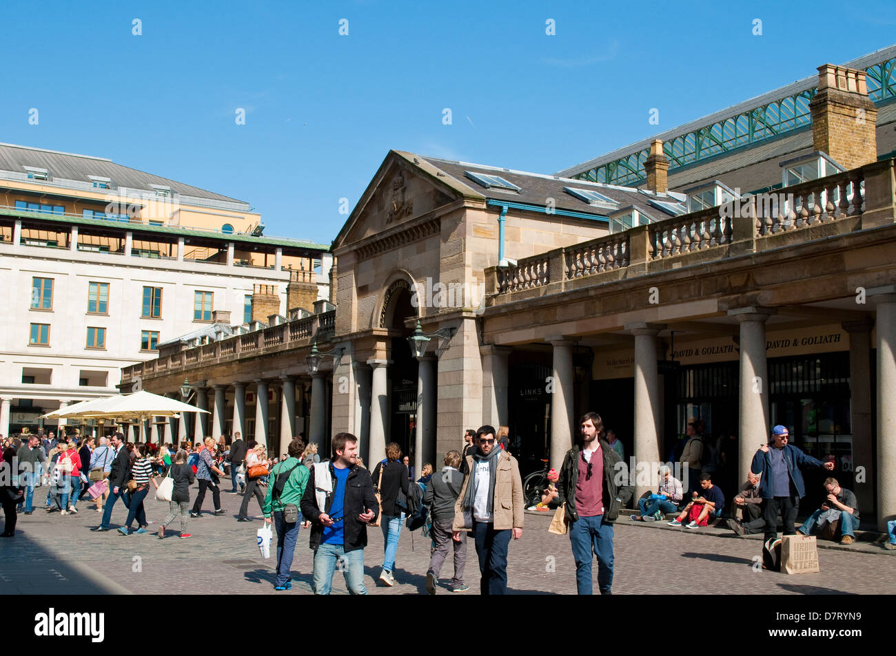 Mercato di Covent Garden di Londra, Regno Unito Foto Stock