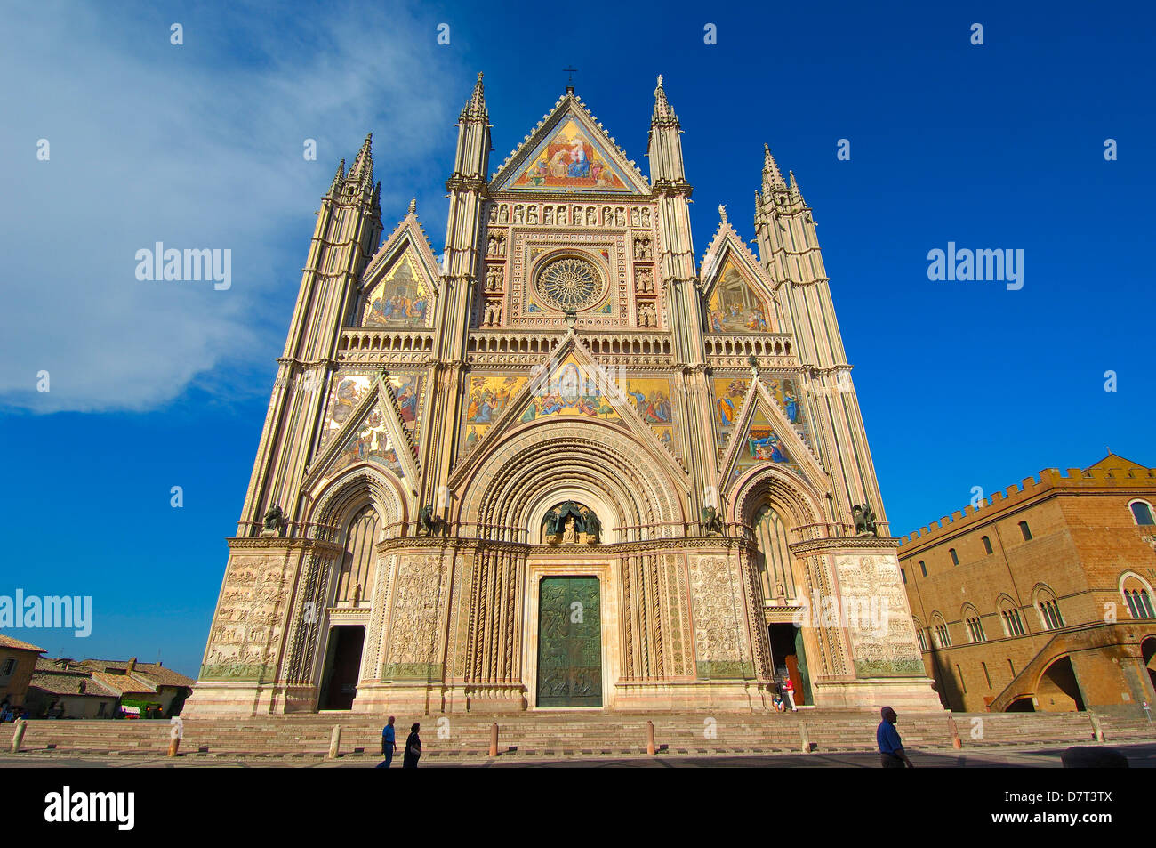 Orvieto, Cattedrale, il Duomo di Santa Maria Assunta, Provincia di Terni, Umbria, Italia, Europa Foto Stock