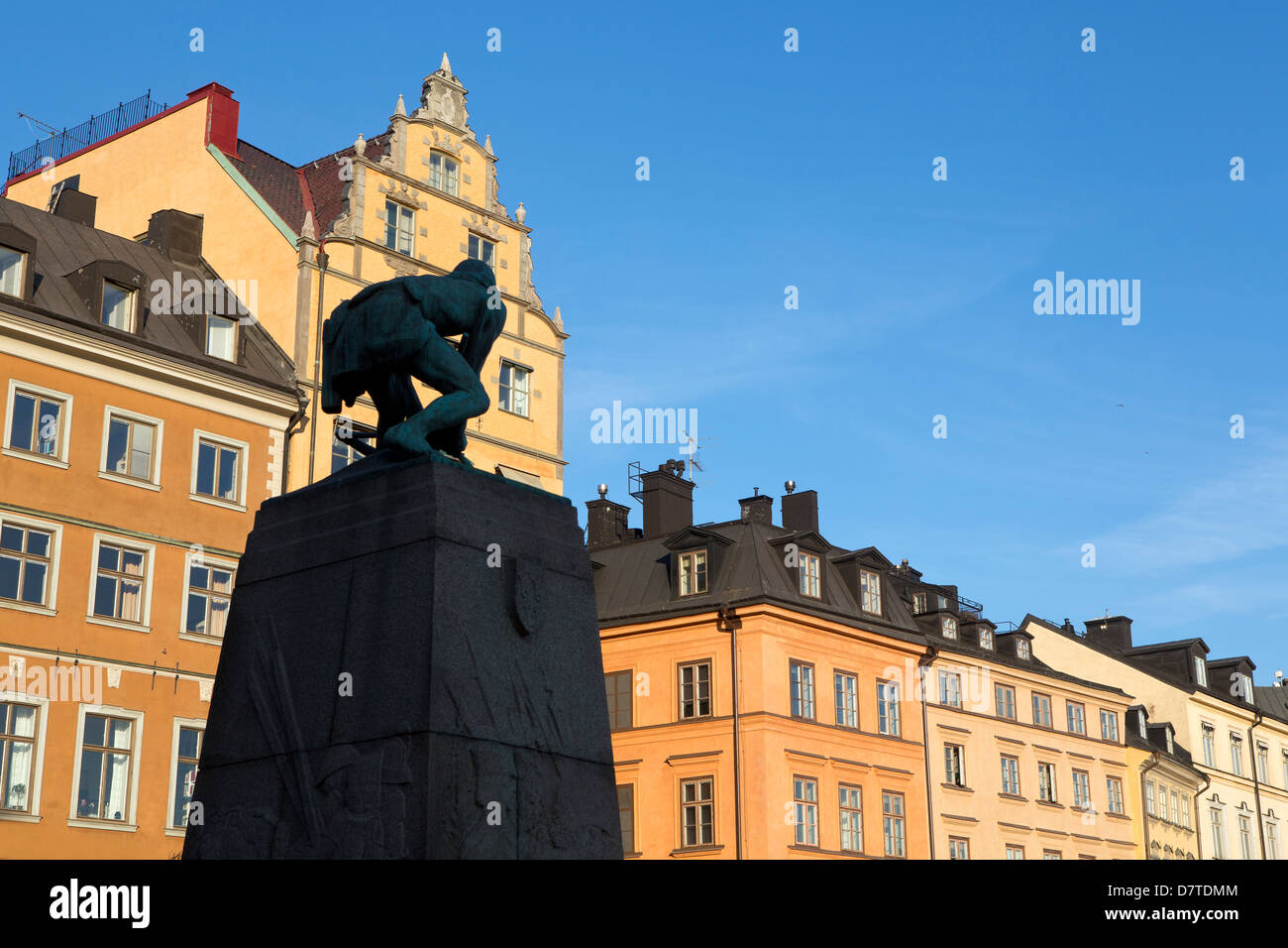 La Città Vecchia (Gamla Stan) a Stoccolma, Svezia. Foto Stock