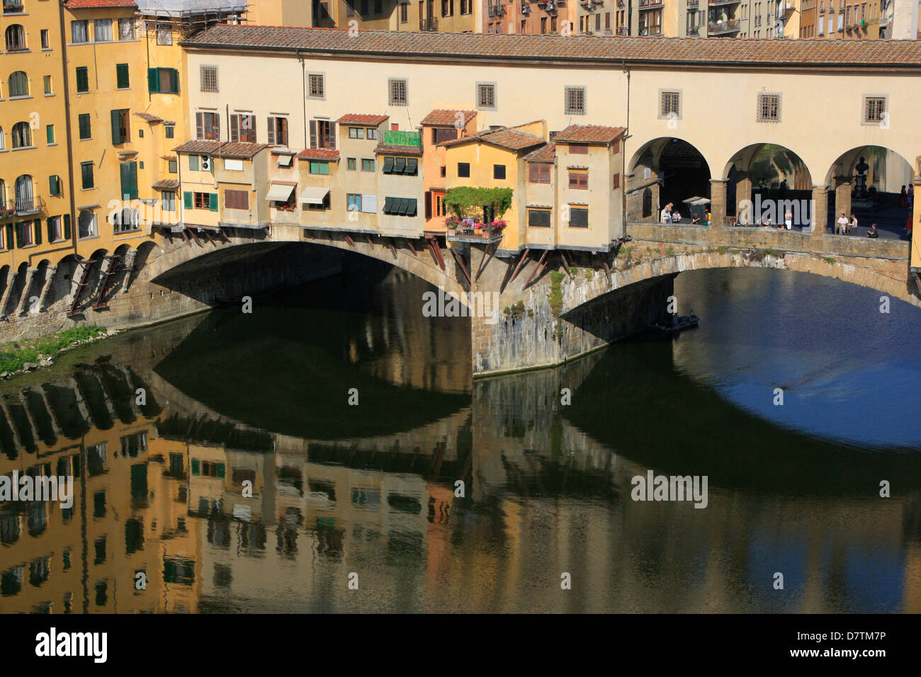 Ponte Vecchio, Firenze, Italia Foto Stock