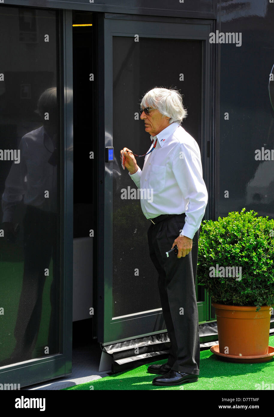 Montmelo, Spagna. Il 12 maggio 2013. Bernie Ecclestone durante il Gran Premio di Formula Uno di Spagna sul Circuito de Catalunya race track a Montmelò vicino a Barcellona, SpainCredit: Kolvenbach/Alamy Live News Foto Stock