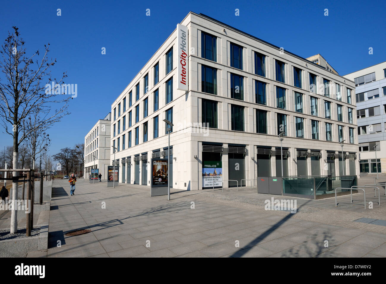 A Dresda, Hotel Inter City Am Wiener Platz, Sachsen, Deutschland Foto Stock