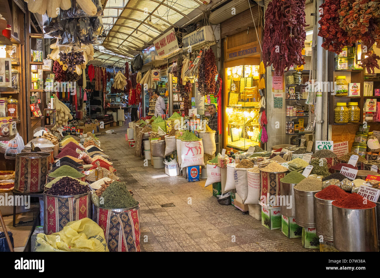 Mercato di Antiochia, provincia di Hatay, sud-ovest della Turchia, Anatolia, minore della Turchia Foto Stock