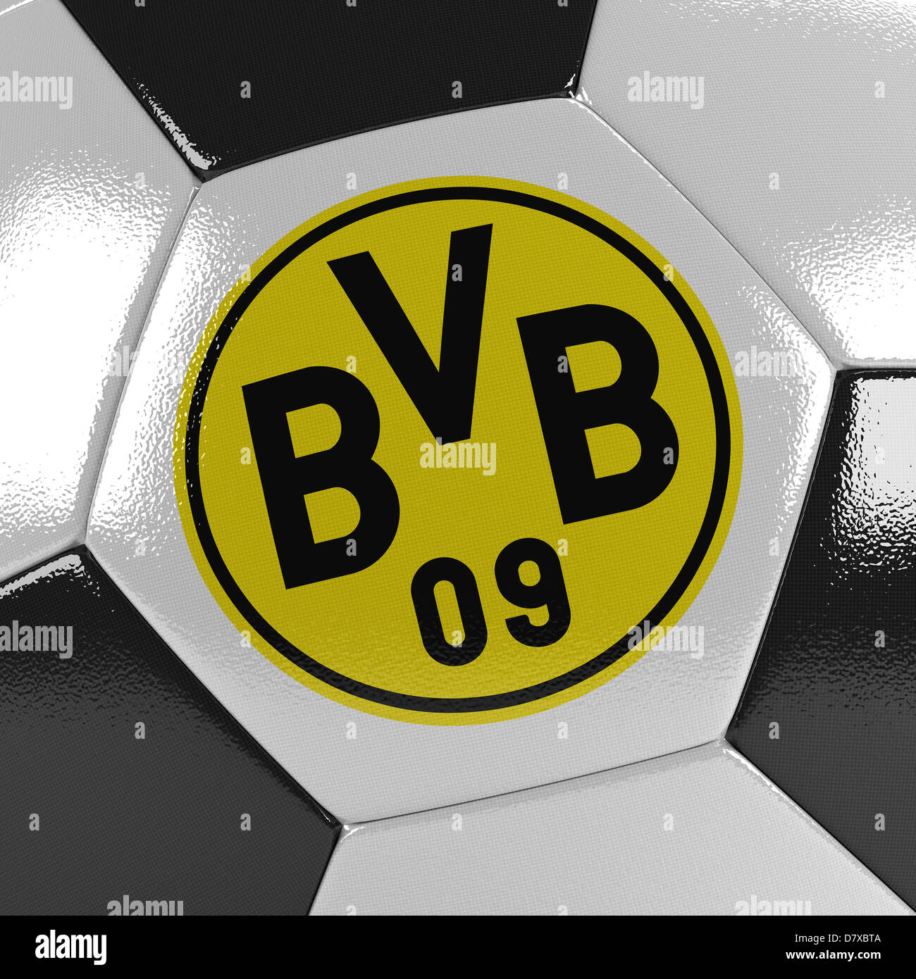 09 BV Borussia Dortmund Pallone da calcio Foto Stock