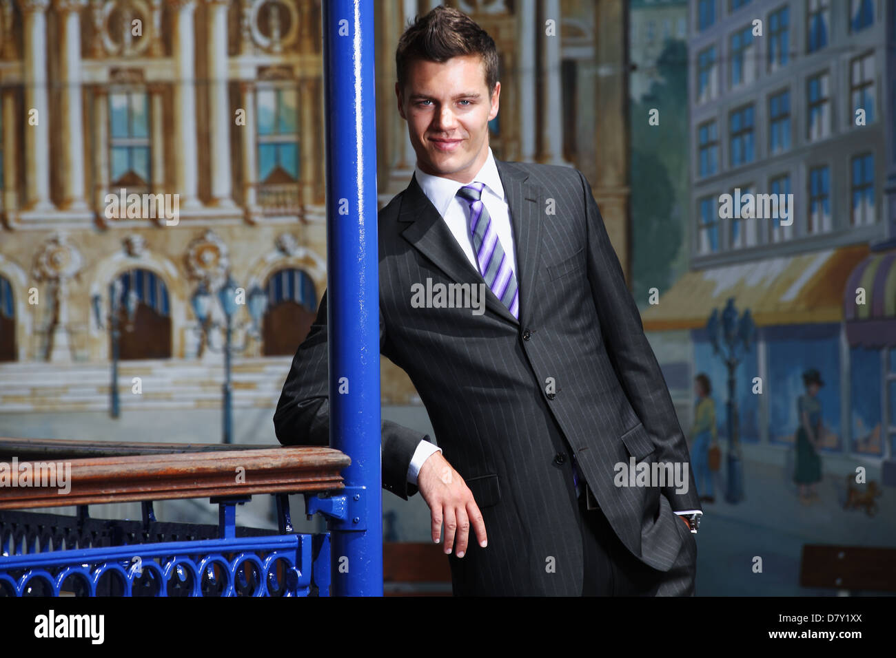 uomo d'affari Foto Stock
