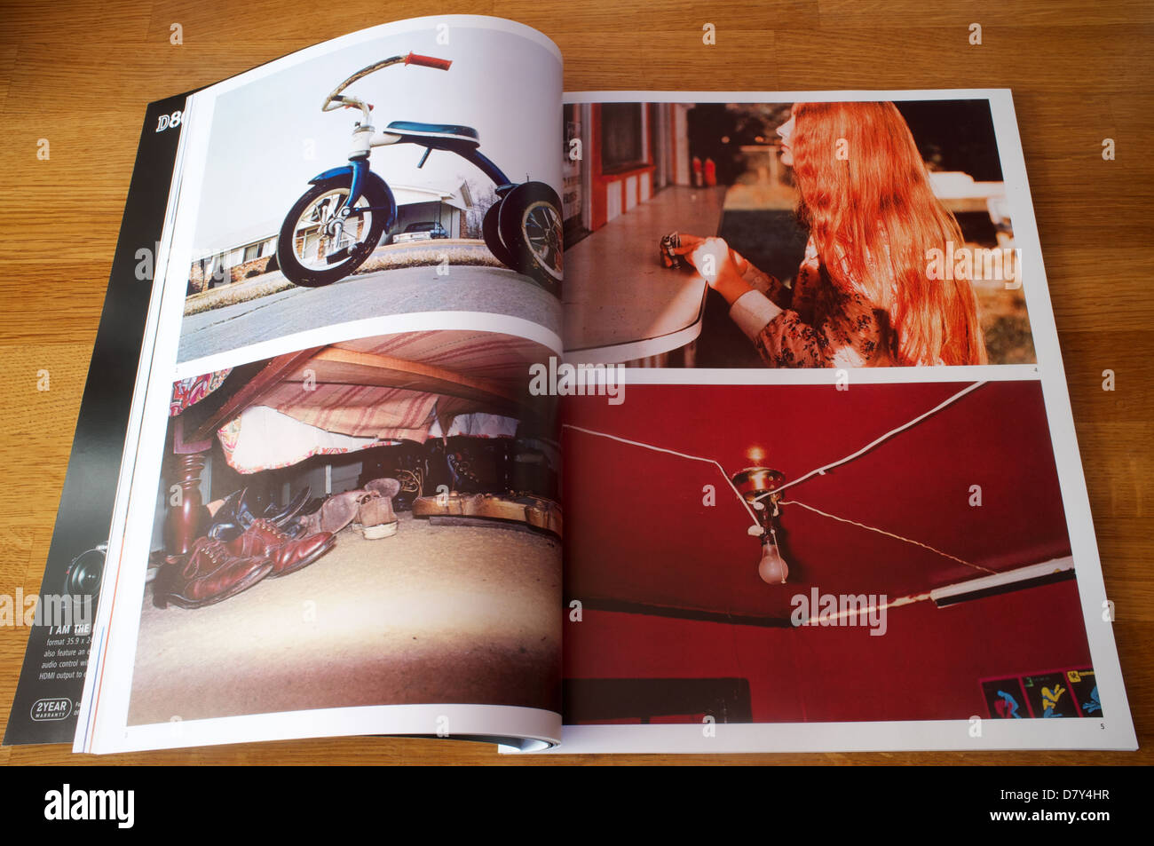 British Journal of Photography magazine con il lavoro del fotografo americano William Eggleston Foto Stock