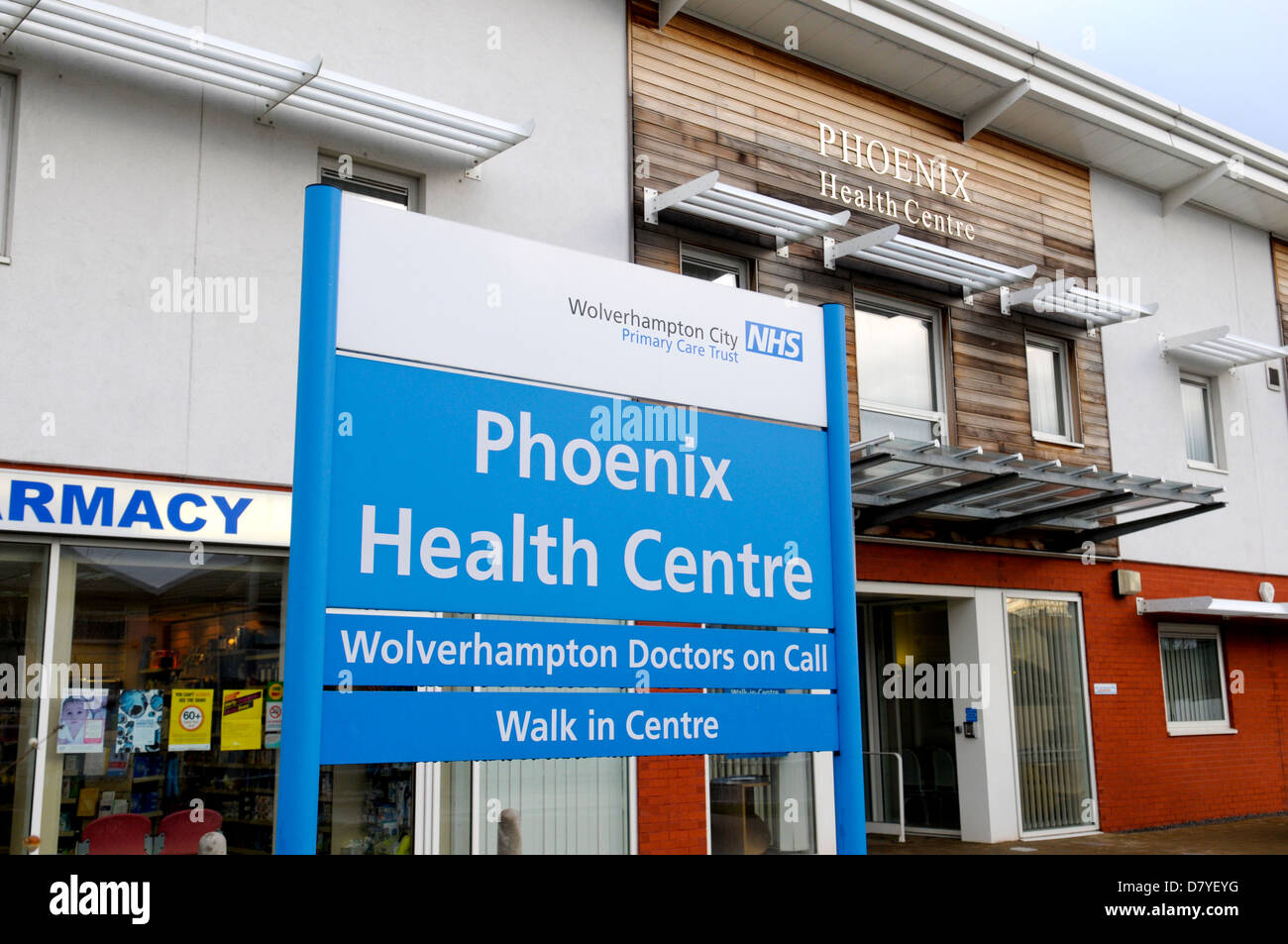 Phoenix centro salute, Wolverhampton Foto Stock