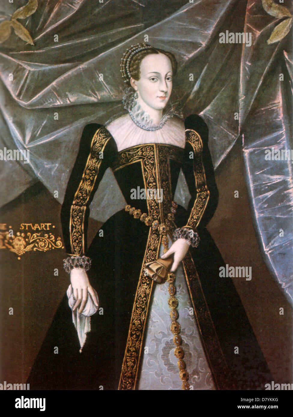 La regina Maria di Scozia (1542-1587) artista sconosciuto circa 1563 Foto Stock