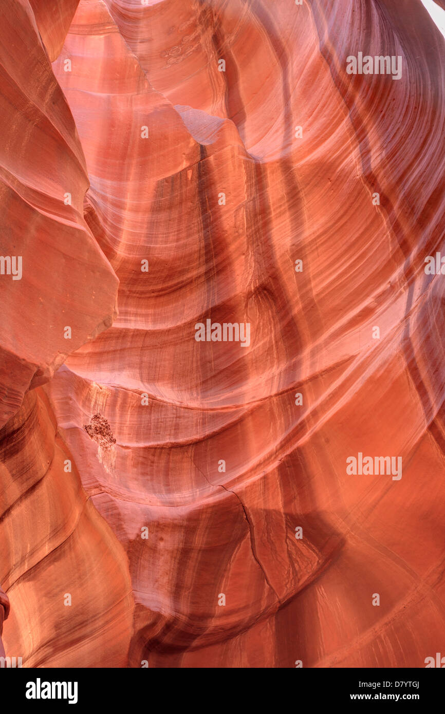 Stati Uniti d'America, Arizona, Pagina, Superiore Antelope Canyon Foto Stock