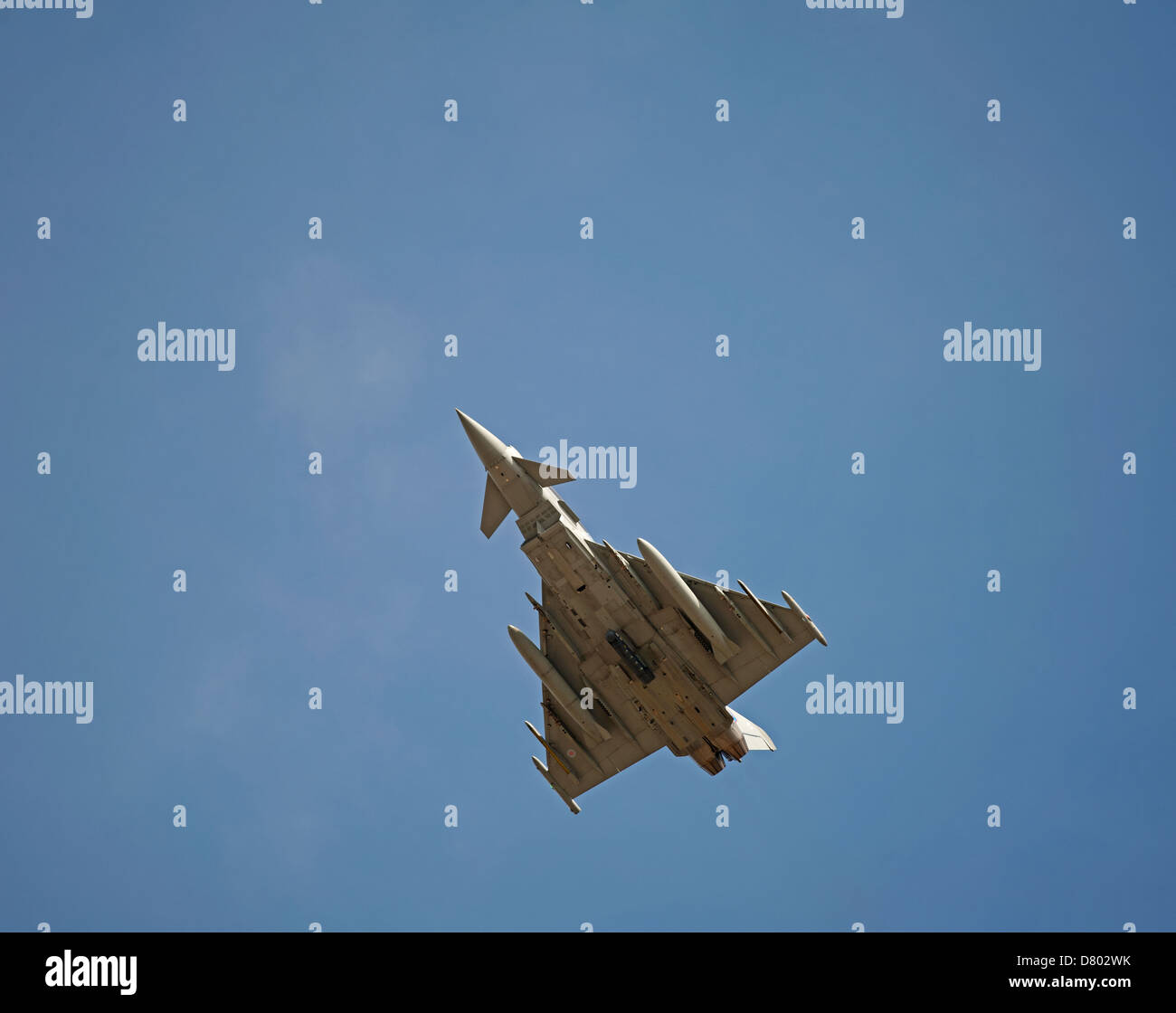 Eurofighter Typhoon EV FGR4 RAF n. 6 Sqn Leuchars. La Scozia. SCO 9114 Foto Stock