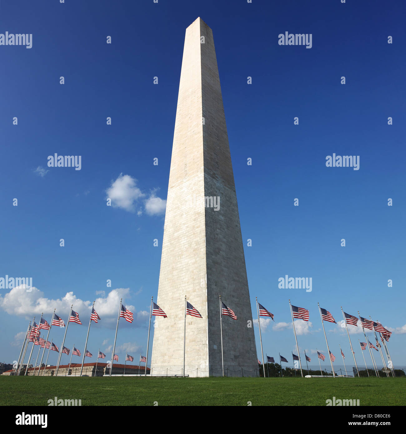 Il Monumento a Washington DC, Stati Uniti d'America Foto Stock