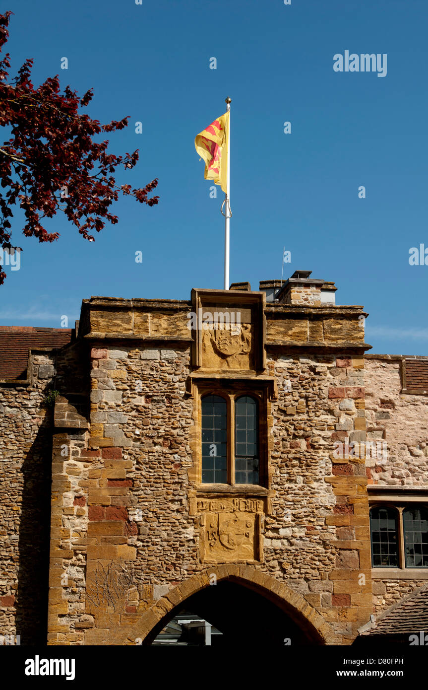 Il castello di Taunton, Somerset, Inghilterra, Regno Unito Foto Stock