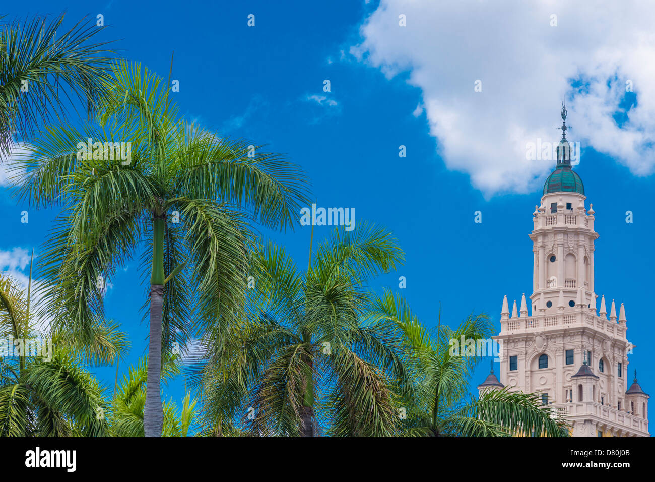 Libertà da torre a Miami Dade College, Miami, Florida, Stati Uniti d'America Foto Stock