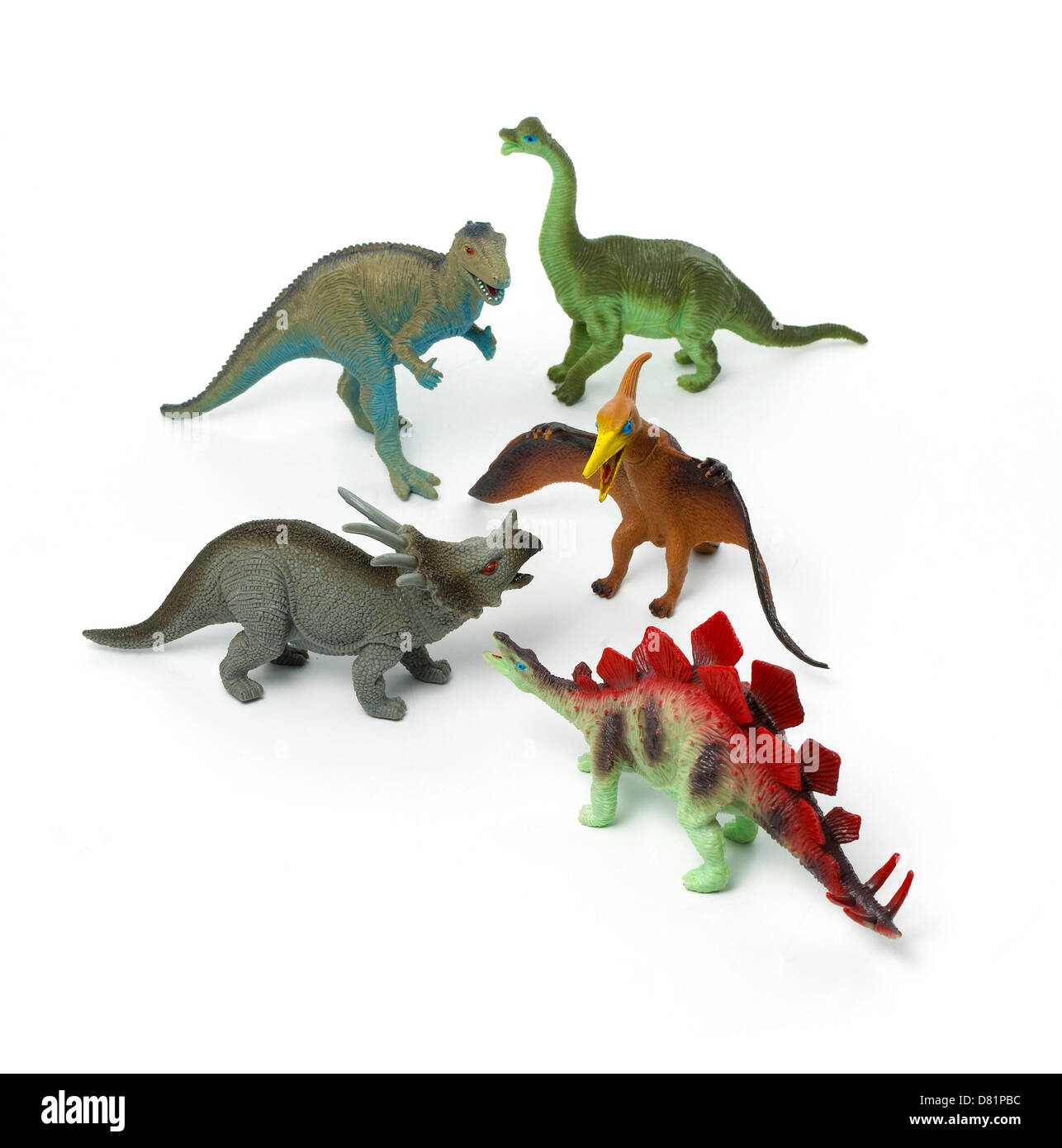 Plastic dinosaurs immagini e fotografie stock ad alta risoluzione - Alamy
