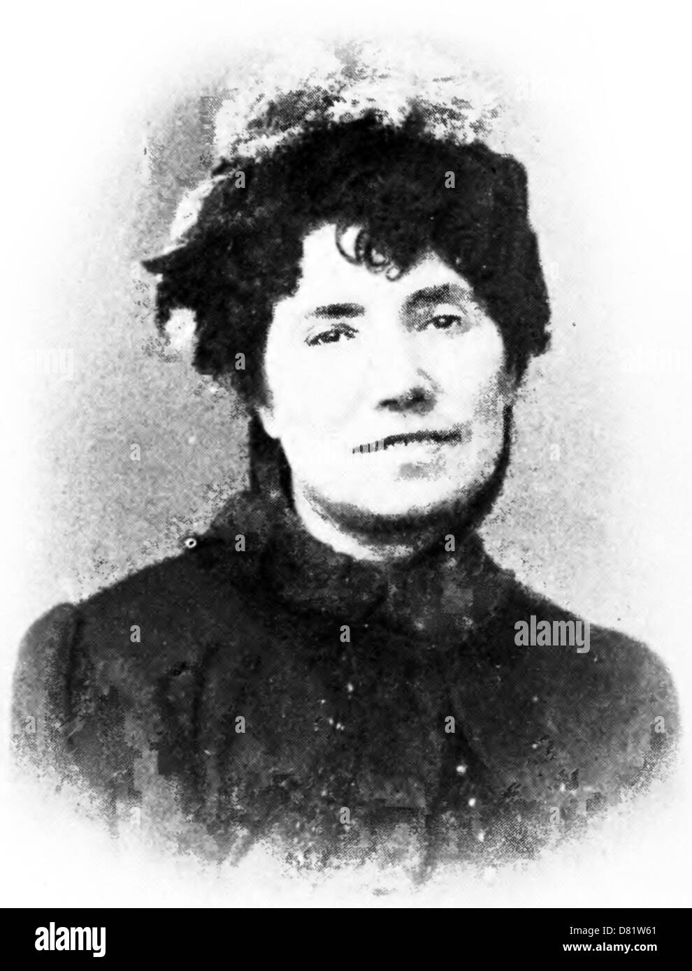 ROSALIA de Castro (1837-1885) autore galiziano e poeta Foto Stock