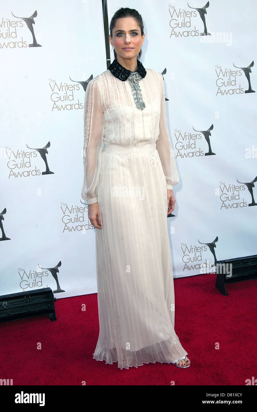 Amanda Peet, al 2012 Writers Guild Awards a Hollywood Palladium. Los Angeles, California - 19.02.12 Foto Stock
