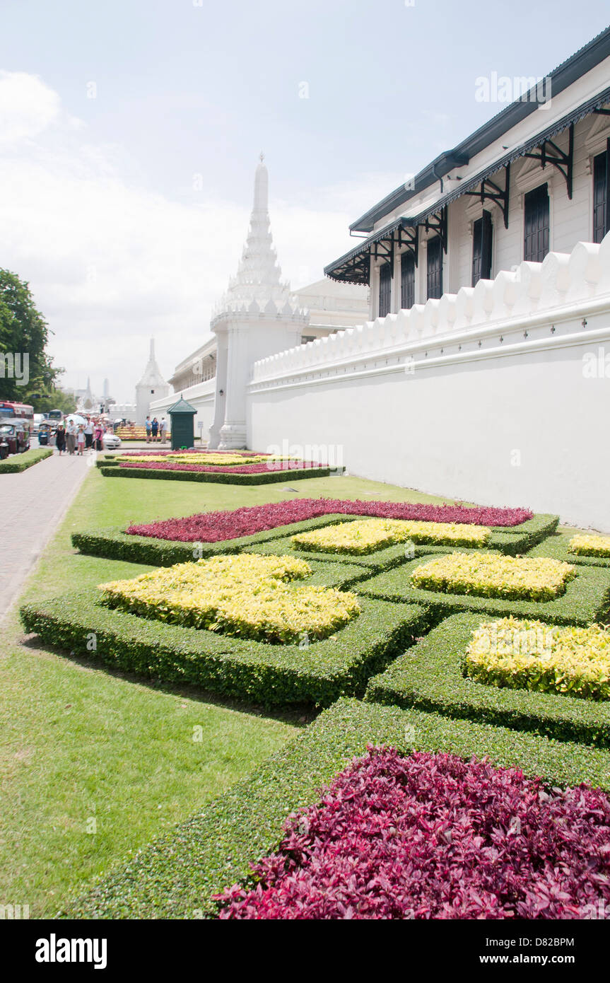 Thailandia - Bangkok, il Grand Palace, templi Foto Stock