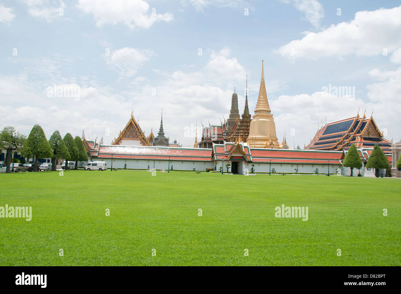 Thailandia - Bangkok, il Grand Palace, templi Foto Stock