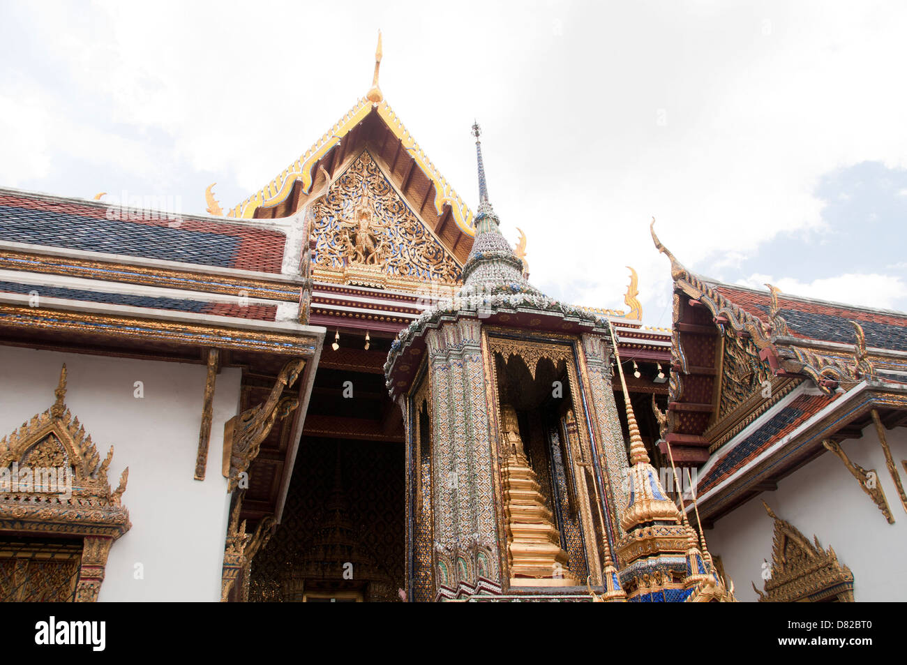 Thailandia - Bangkok, il Grand Palace, templi Foto Stock
