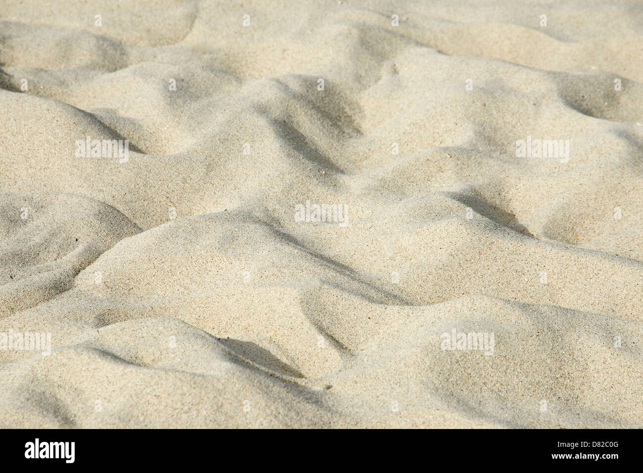 Sfondo sabbia tropicale di sabbia bianca Foto Stock