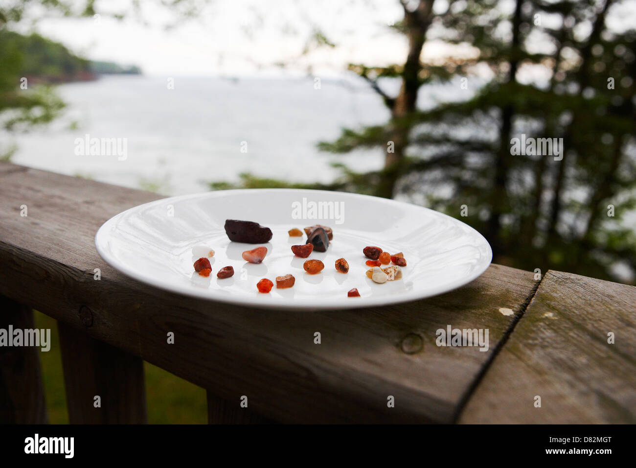 Lago Superiore agate Foto Stock