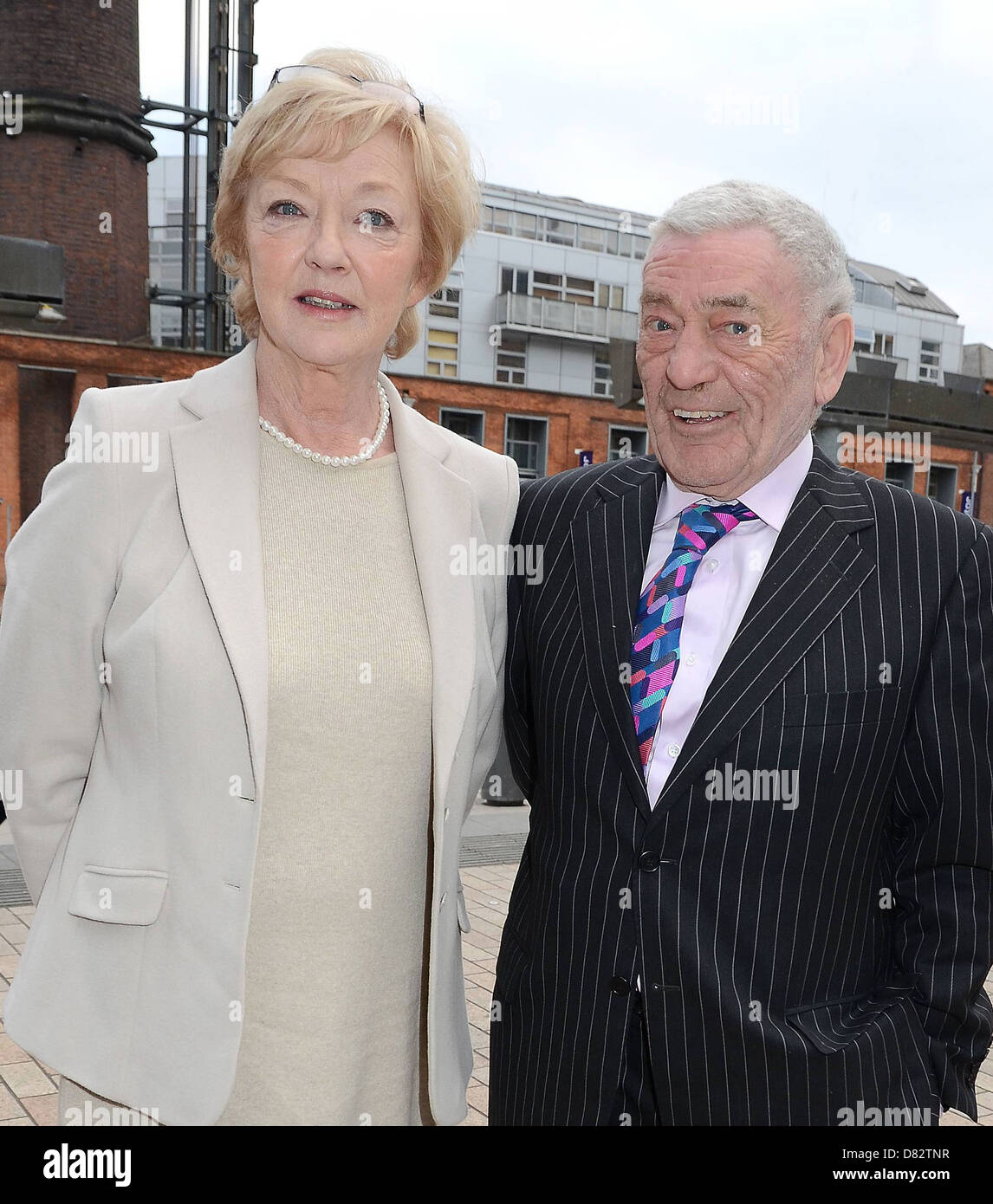 Marian Finucane e John Clarke Jameson Dublin International Film Festival screening di 'Nuala: la vita e la morte' alla Foto Stock