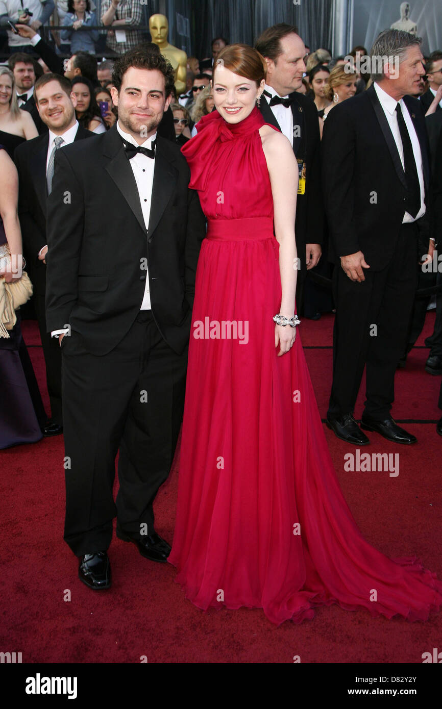 La pietra della Emma, 84ma annuale di Academy Awards (Oscar) tenutosi presso il Teatro Kodak - Gli arrivi di Los Angeles, California - 26.02.12 Foto Stock