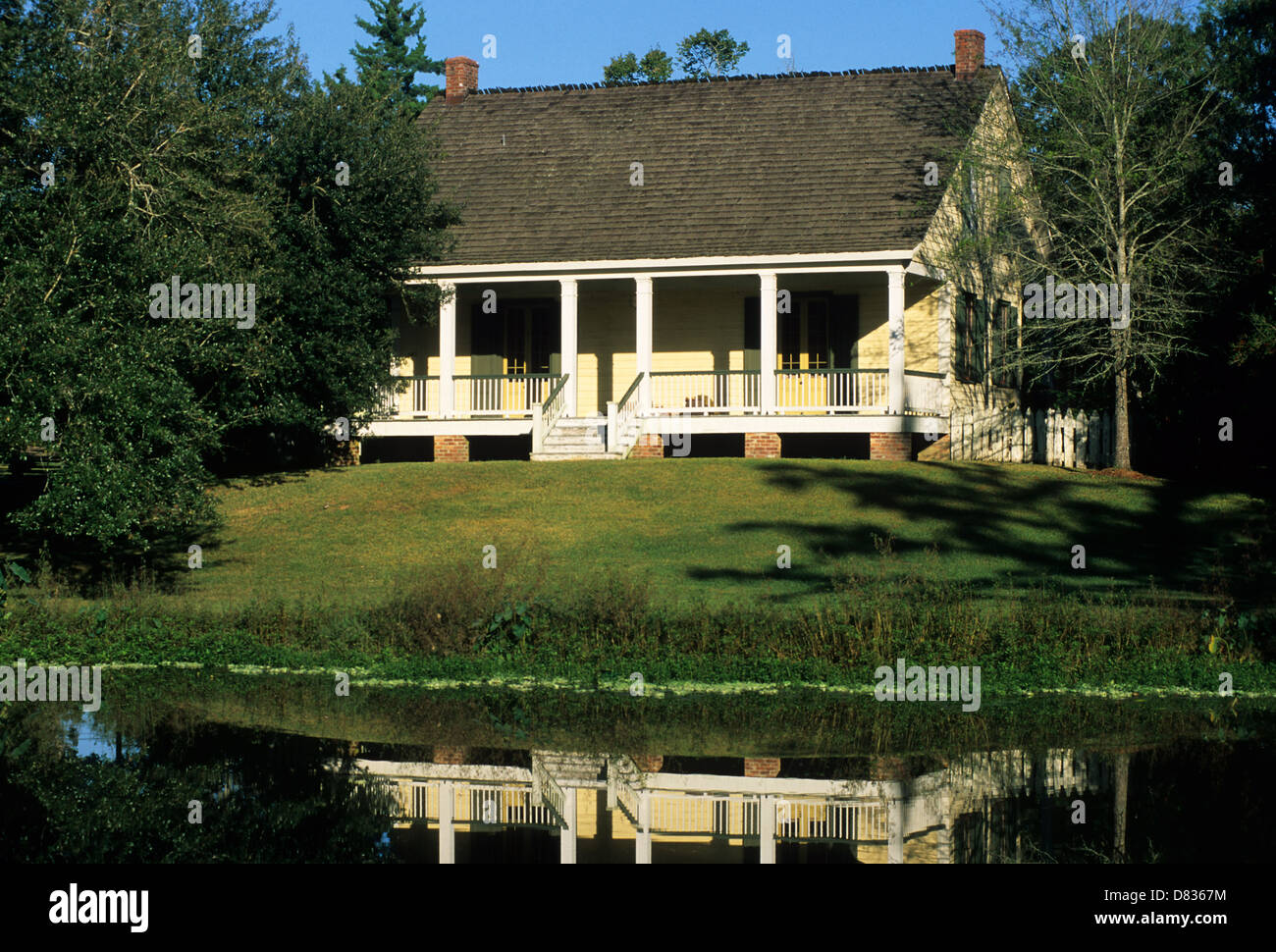 Elk283-3650 Louisiana Cajun Country, Lafayette, Vermillionville, Maison Buller Foto Stock