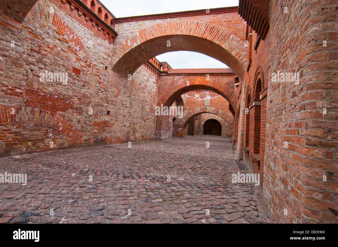 La Zitadelle di Spandau, fortezza medioevale a Berlino, Germania Foto Stock