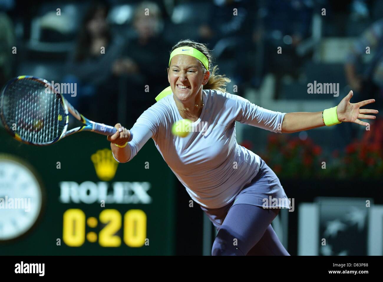 Roma, Italia. Il 17 maggio 2013. Il WTA Roma Masters Ladies tournament Fora Italico. Victoria Azarenka (Bel) contro Sam Stosur (AUS). Credit: Azione Plus immagini di Sport / Alamy Live News Foto Stock
