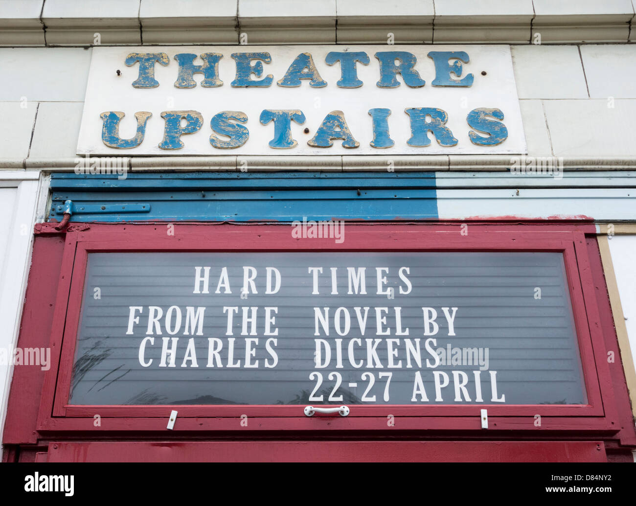 Piccolo teatro mostra Charles Dickens' tempi duri in Billingham, Cleveland, England, Regno Unito Foto Stock