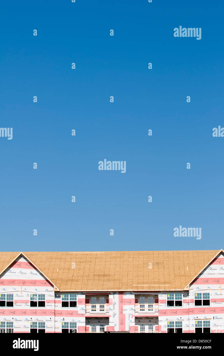 Multi-family appartamento case in costruzione. Arkansas, Stati Uniti d'America. Foto Stock