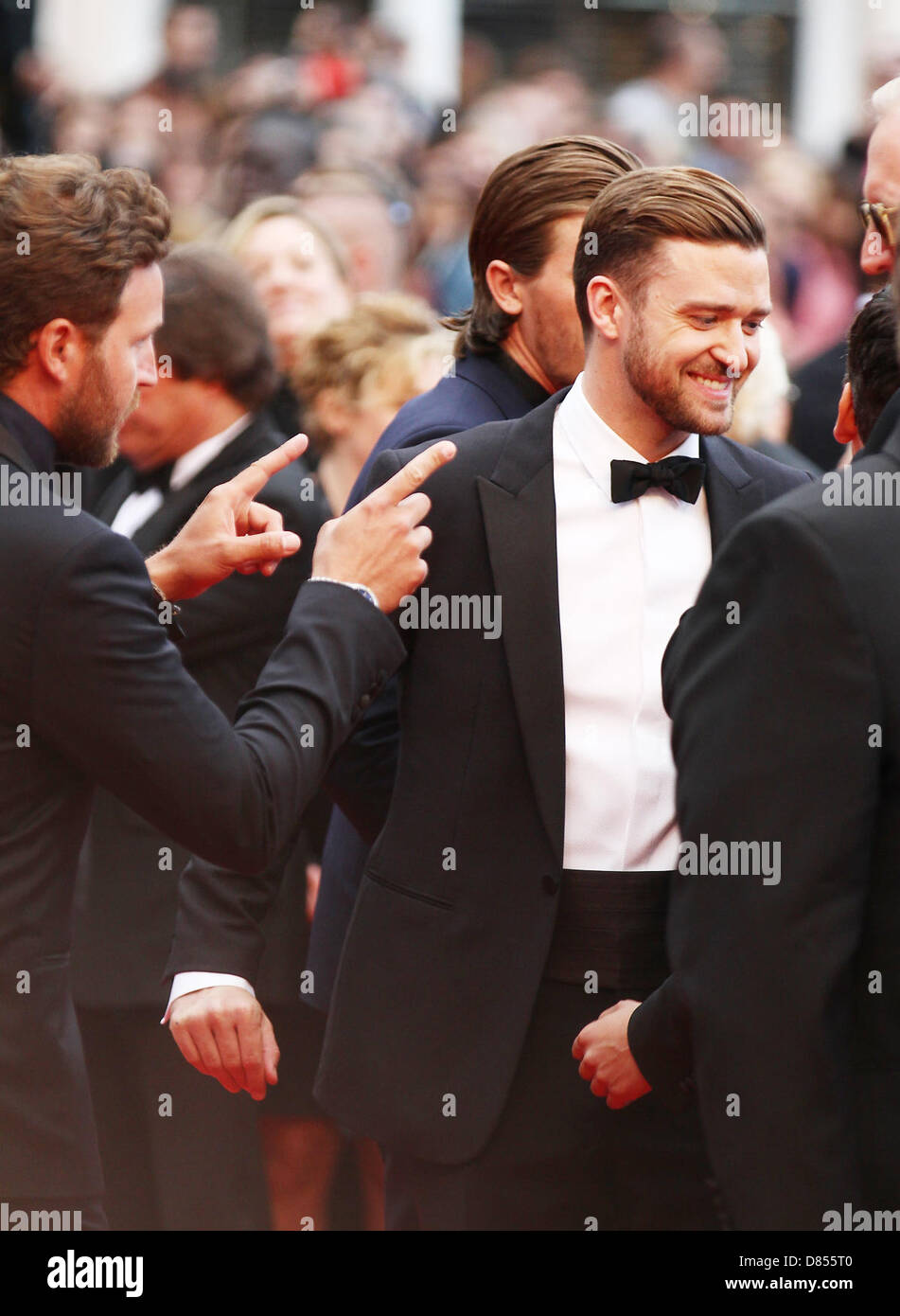 Cannes, Francia. Il 19 maggio 2013. Justin Timberlake assiste all'interno Llewyn Davis Premiere - La 66annuale di Cannes Film Festival - presso il Palais des Festivals in Cannes, Francia. Credito: WFPA / Alamy Live News Foto Stock