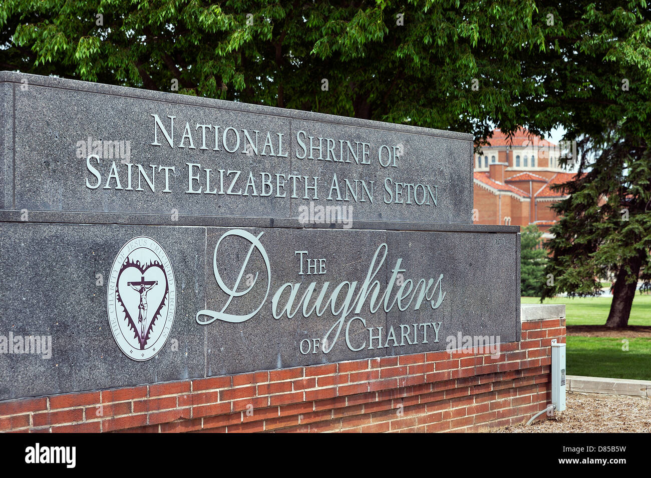 Elizabeth Seton Santuario nazionale, Emmitsburg, Maryland Foto Stock