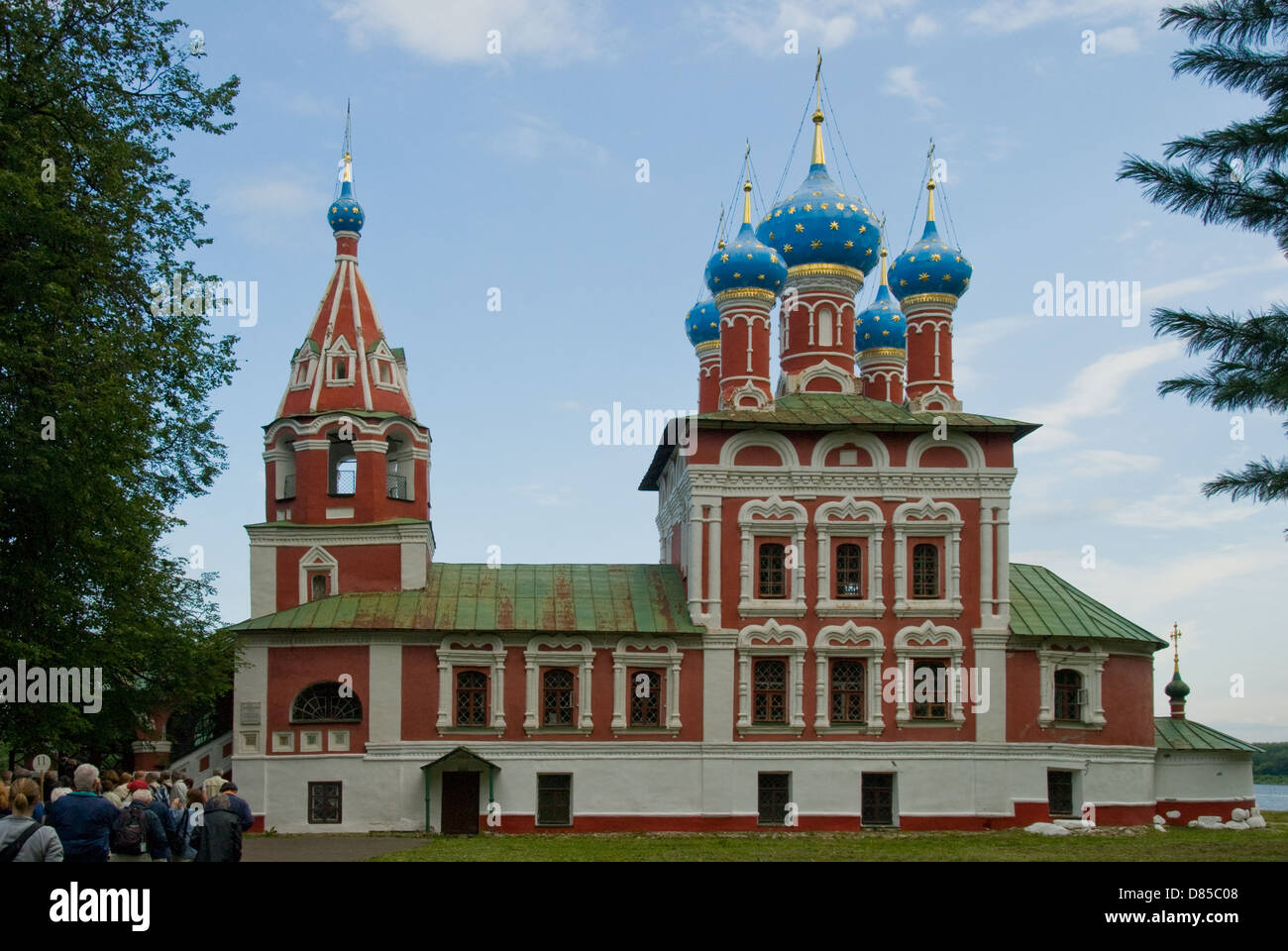 Chiesa di Dimitry sul sangue, Uglich, Russia Foto Stock