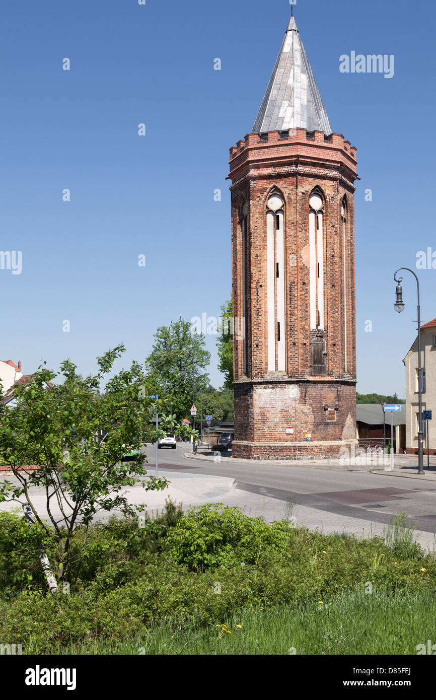 Mühlen Torre, Brandenburg an der Havel, Germania Foto Stock