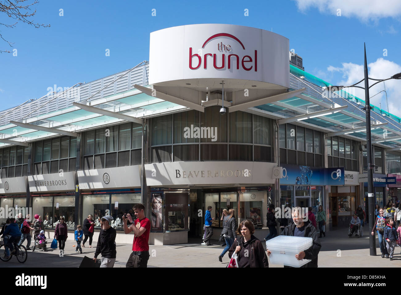 Brunel Shopping Centre Swindon Foto Stock