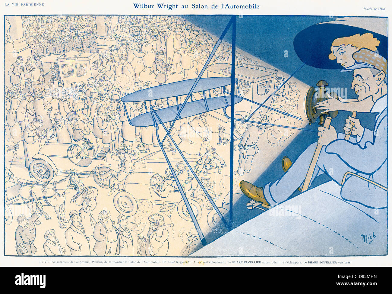 Wright ha ragione 1908 Foto Stock