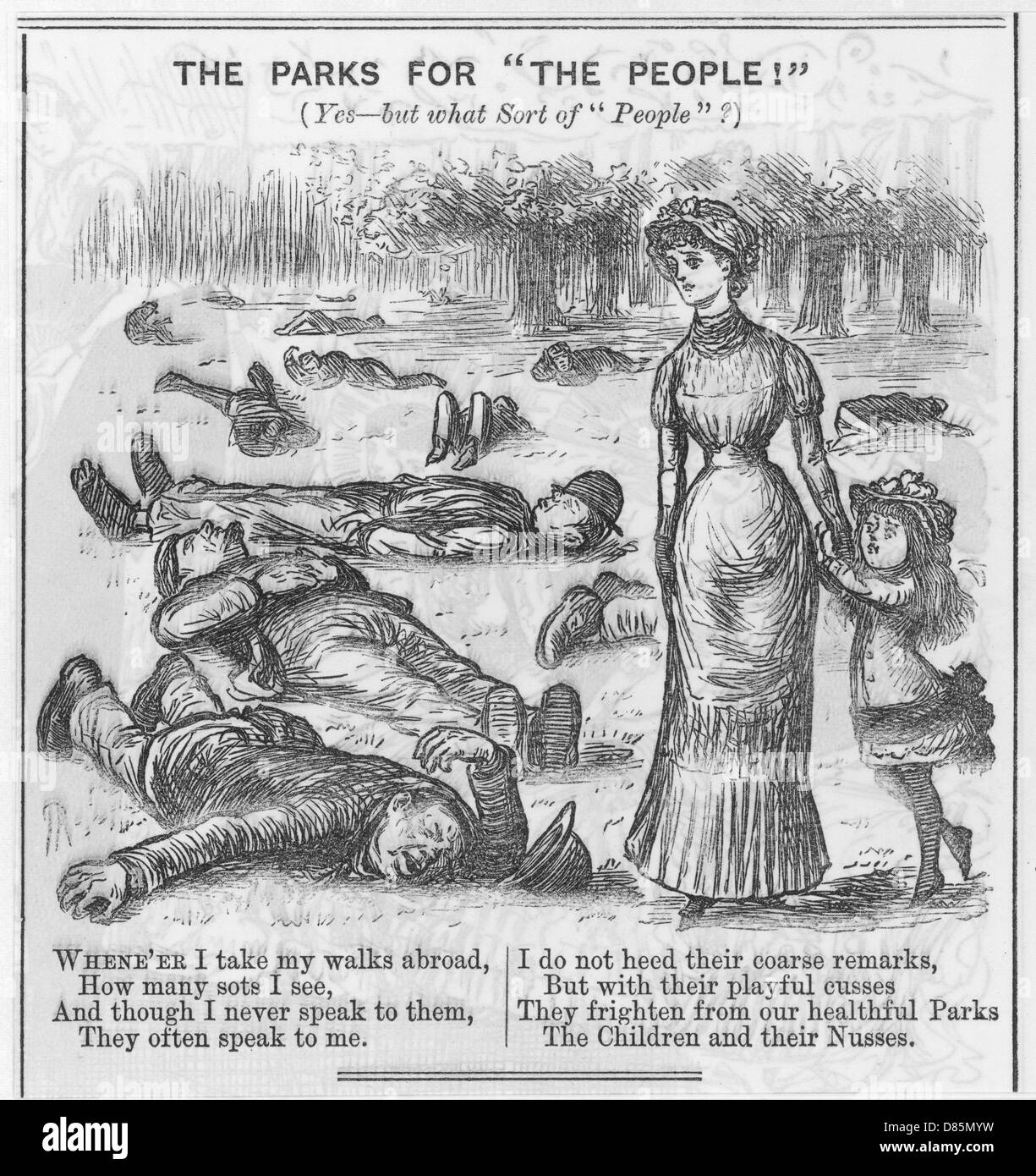 PARCHI PER LA GENTE Foto Stock