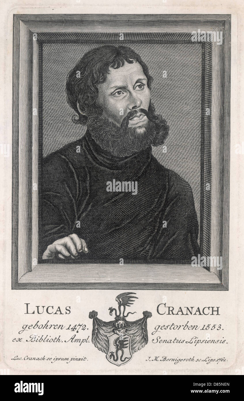 Lucas Cranach Foto Stock