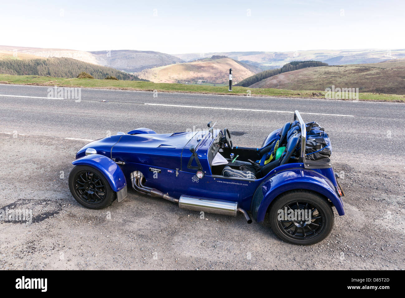 Caterham Cars è un produttore di specialista leggero vetture sportive. Foto Stock
