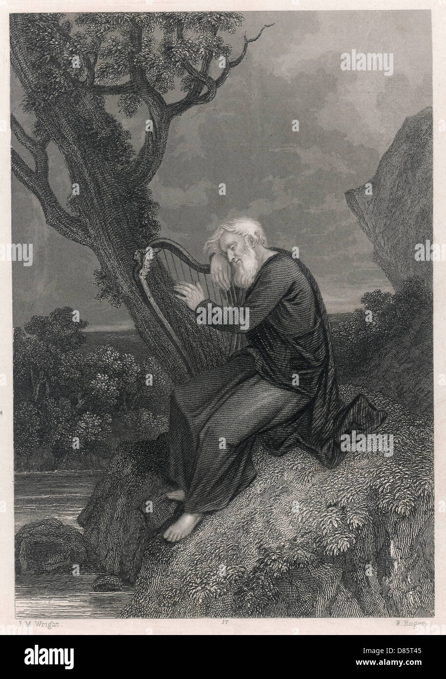 USTIONI/LAMENTO PER JAMES.. Foto Stock