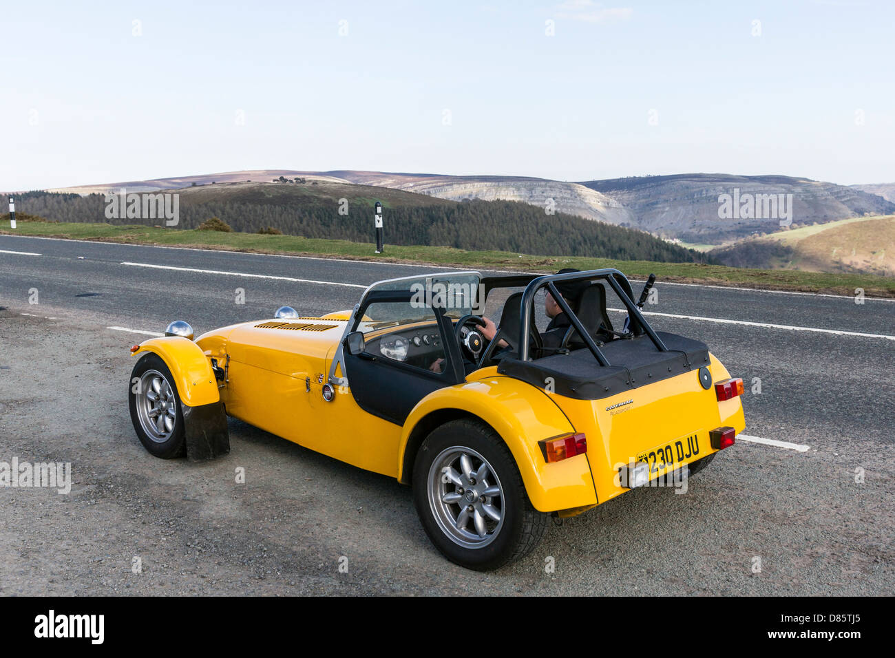 Caterham Cars è un produttore di specialista leggero vetture sportive. Foto Stock
