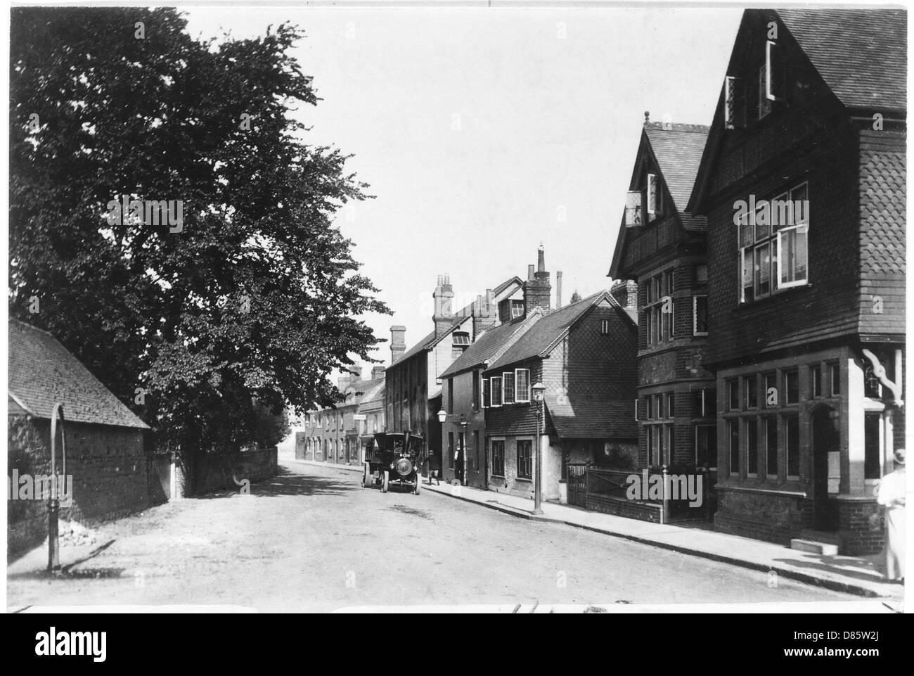 Camion a vapore a Midhurst Foto Stock